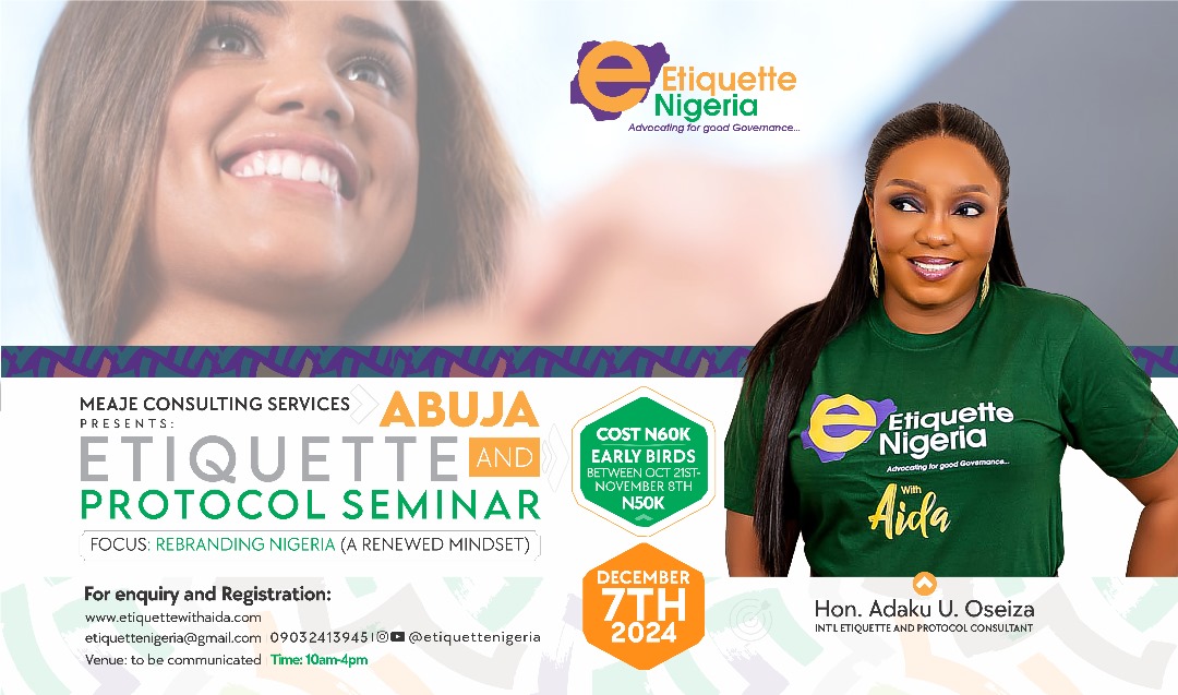 Abuja Protocol and Etiquette Seminar